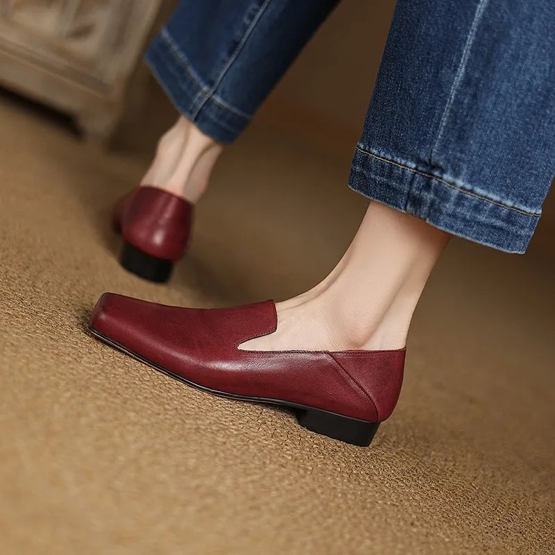 Portia Leather Loafers
