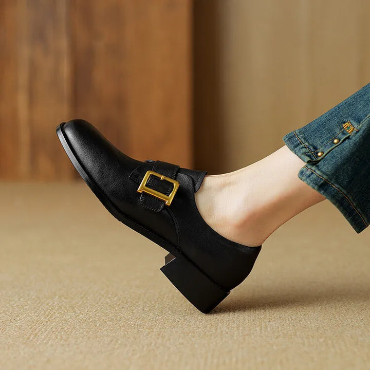Savona Buckle Monk Loafers