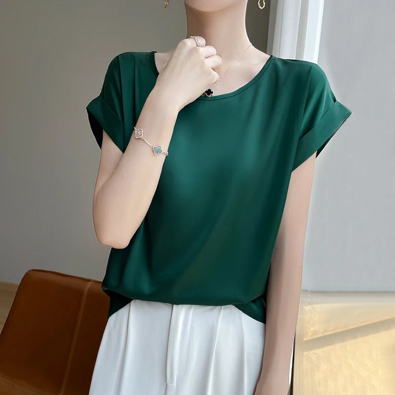 Satin Muse Top
