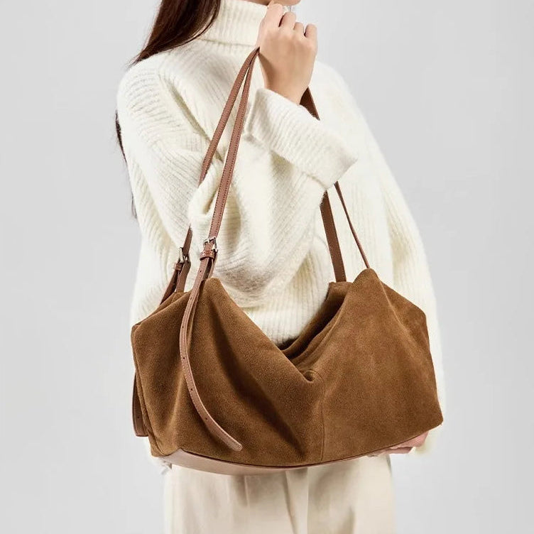 Marlow Suede Shoulder Bag