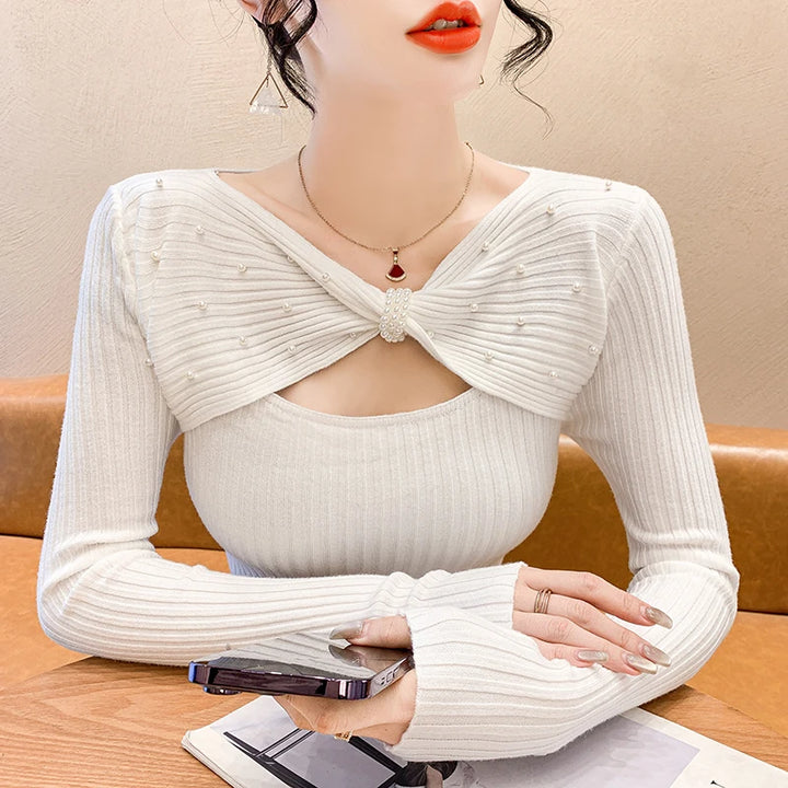 Monroe Pearl Knot Top