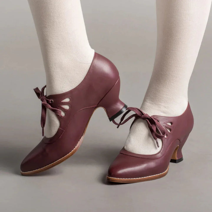 Hollow Harley Leather Heels
