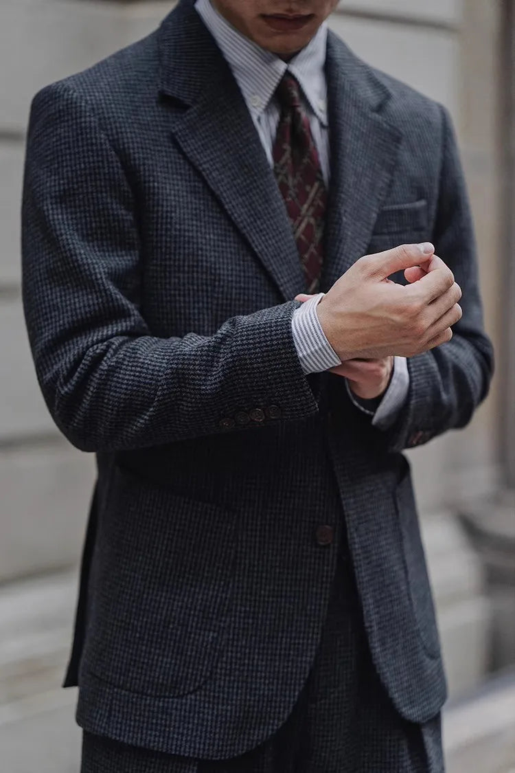 Grant Mercer Houndstooth Blazer