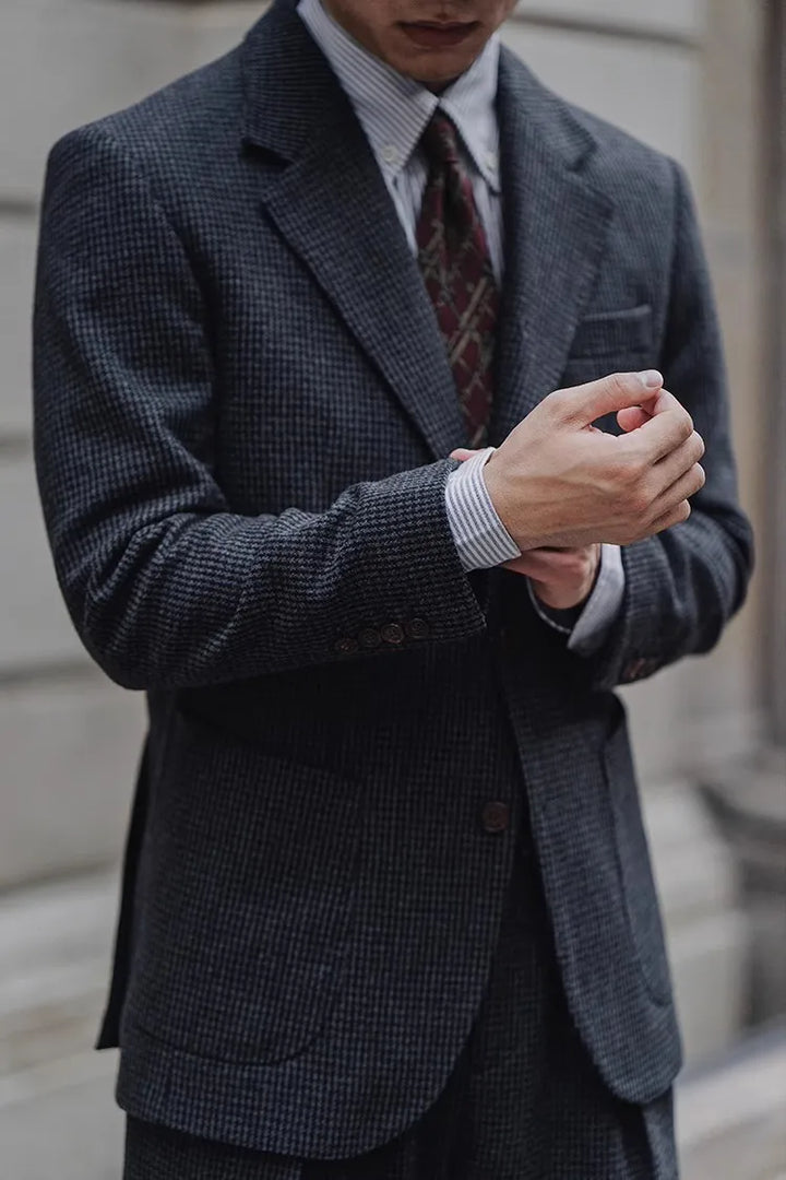Grant Mercer Houndstooth Blazer