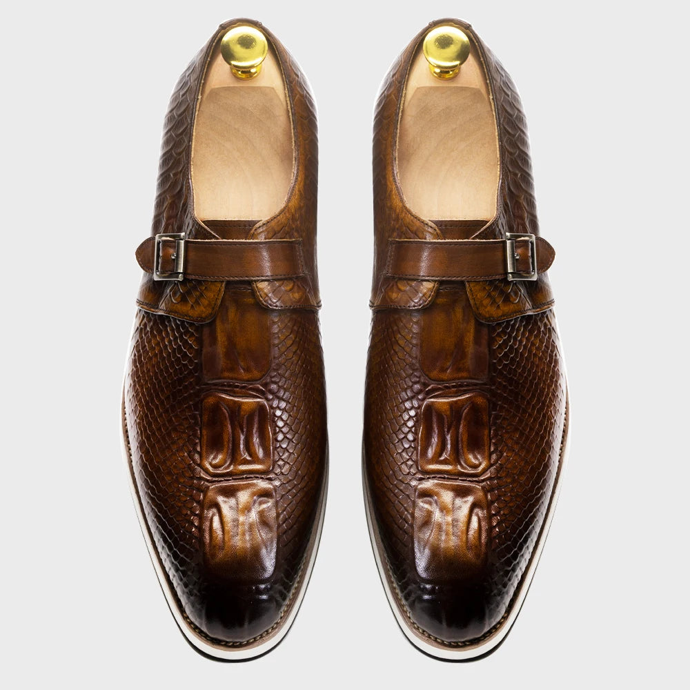Giancarlo Monk Strap Shoes