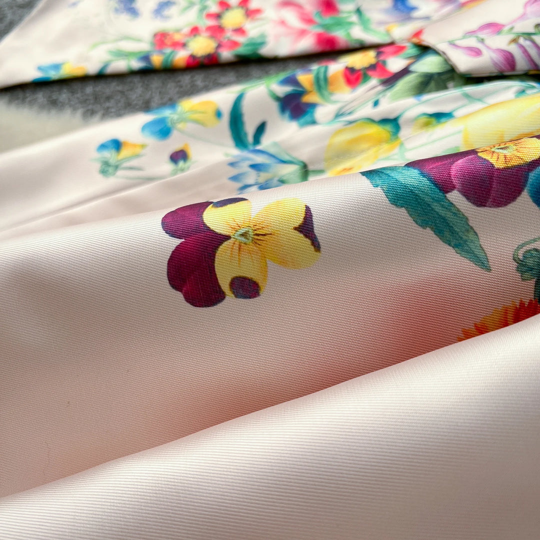 Painted Orchid Maxi Dress