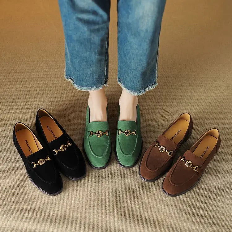 Clara Nubuck Loafers