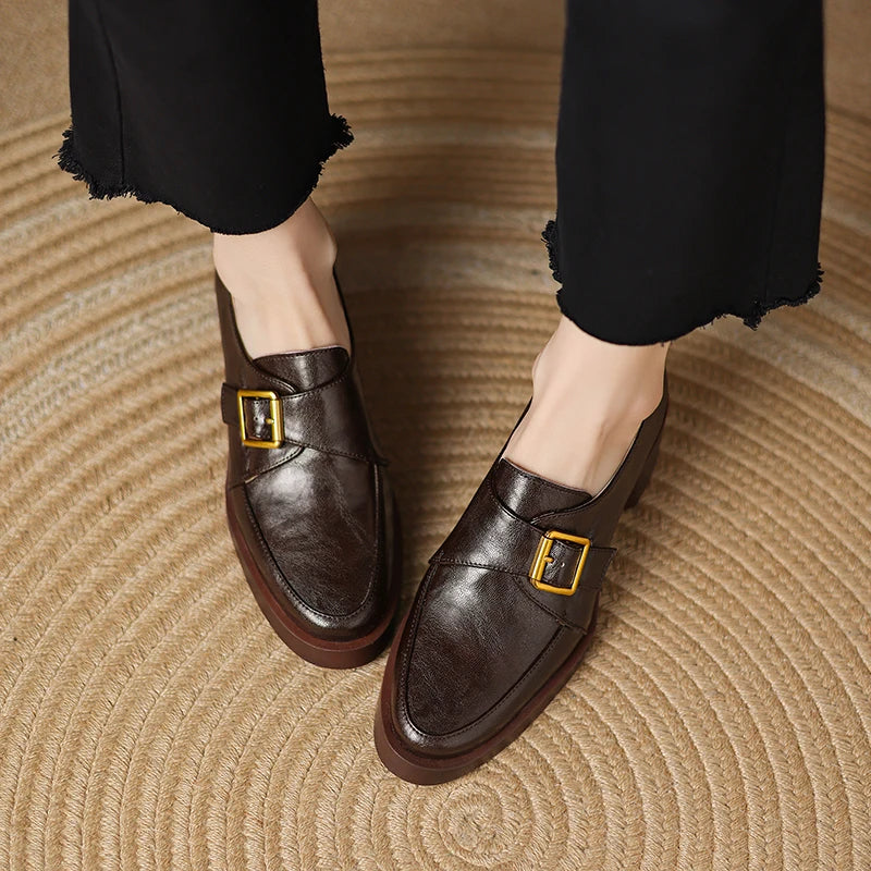 Bellamy Buckle Heels