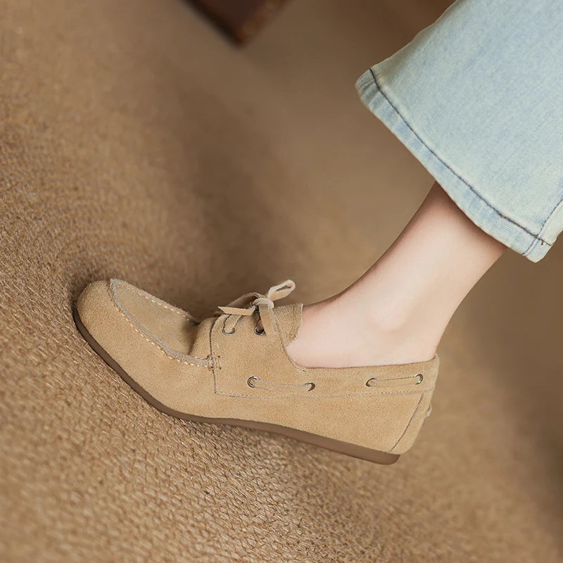 Maribel Leather Loafers