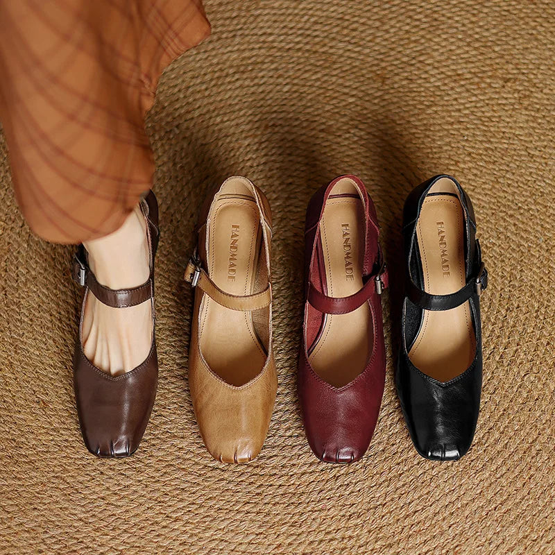 Montera Leather Heels