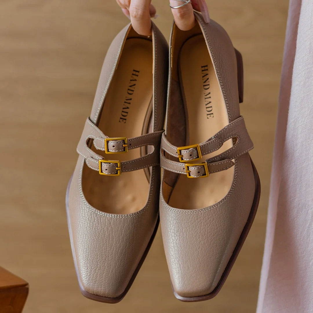 Firenze Dual Buckle Shoes