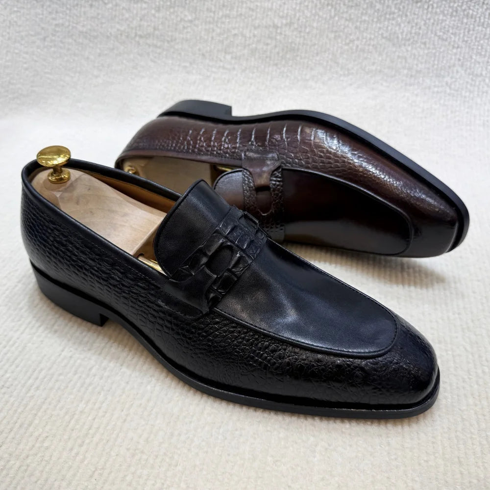 Gradenza Leather Loafers
