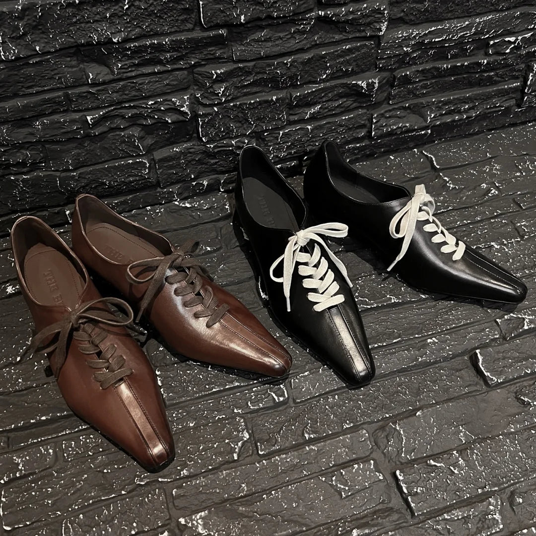 Virelli Leather Oxfords