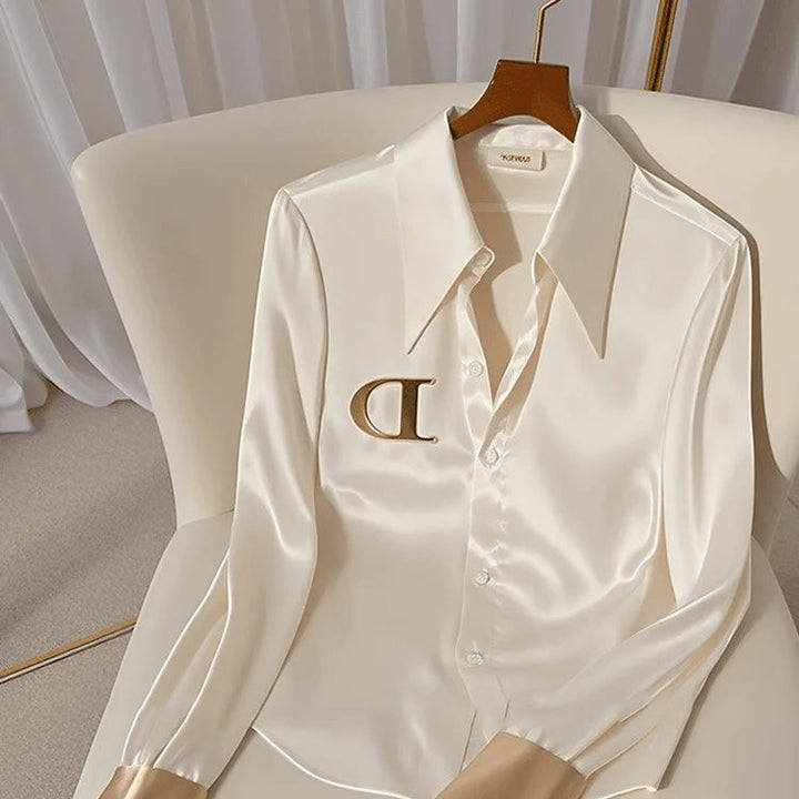 D’Or Signature Satin Shirt