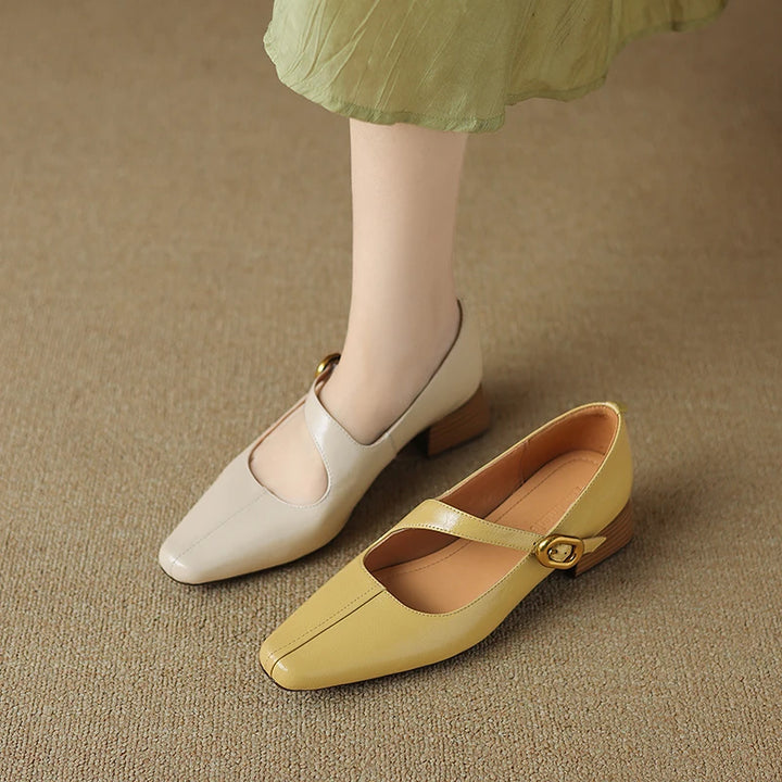 Colette Leather Mary Janes