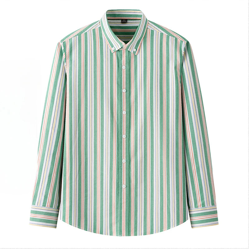 Newport Stripe Cotton Shirt
