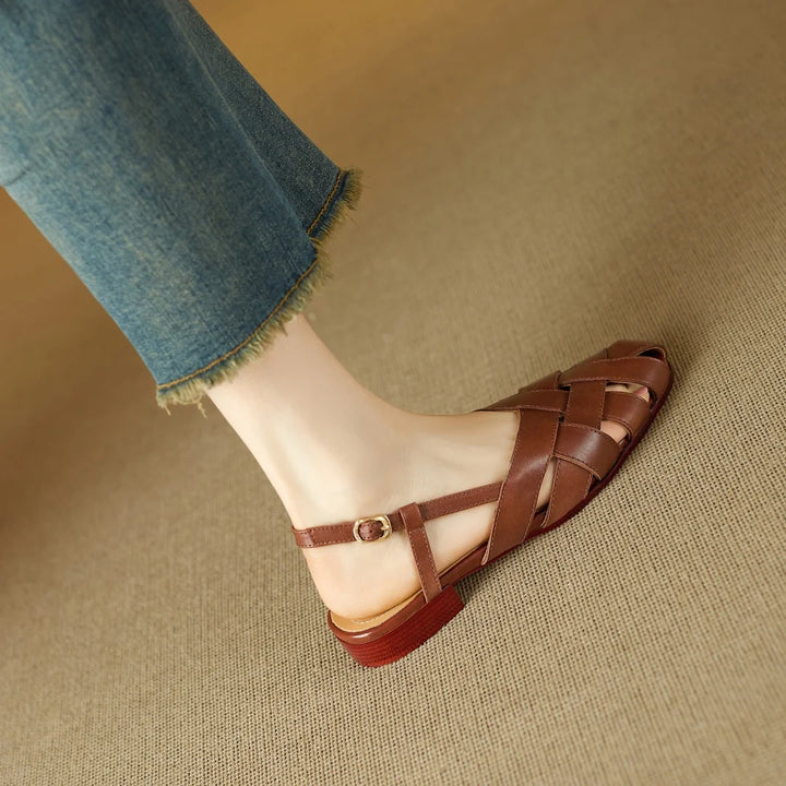 Tressa Woven Slingbacks