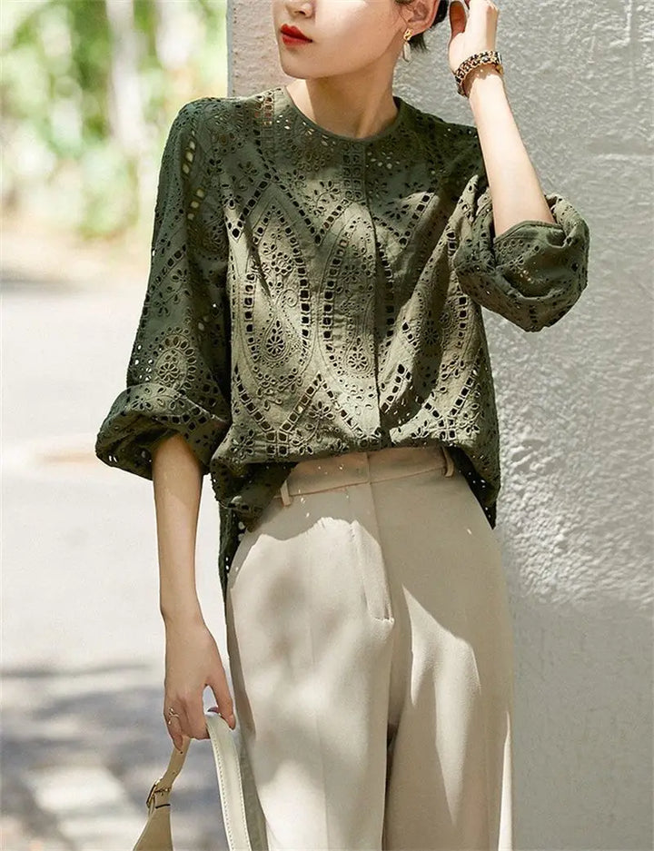 Botanica Crochet Top