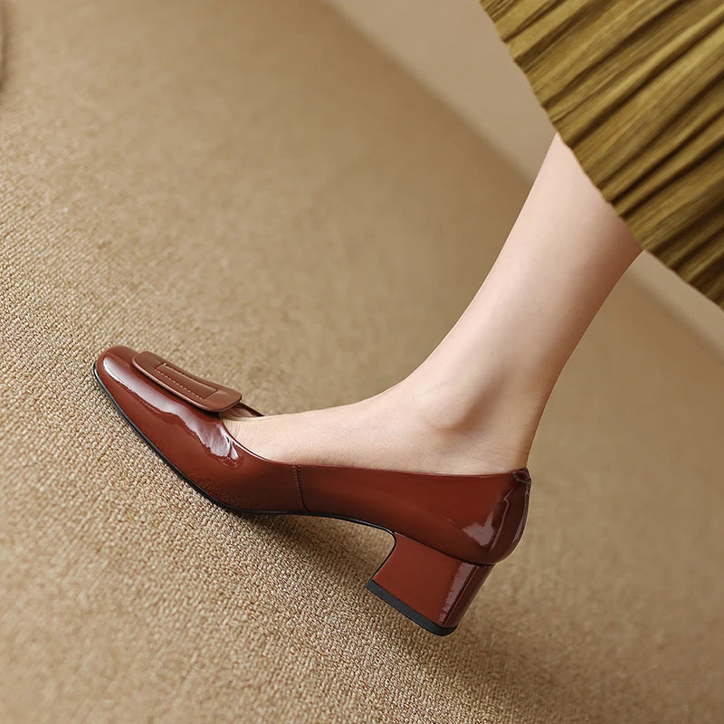 Milena Leather Pumps