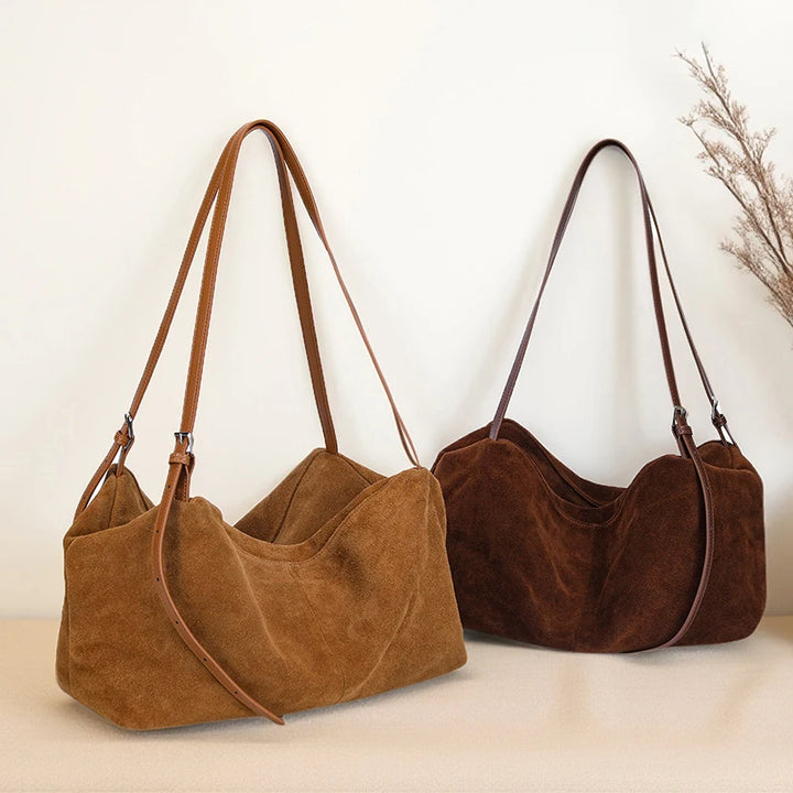 Marlow Suede Shoulder Bag