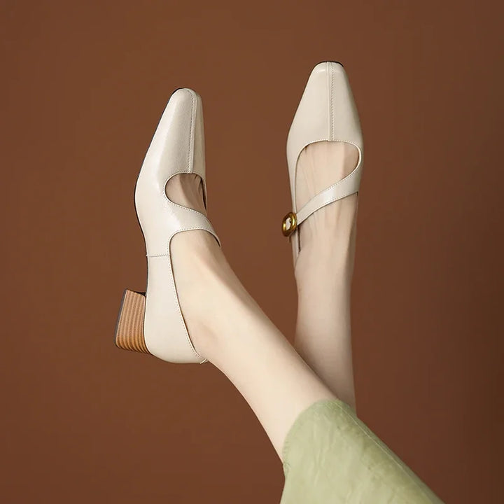Colette Leather Mary Janes