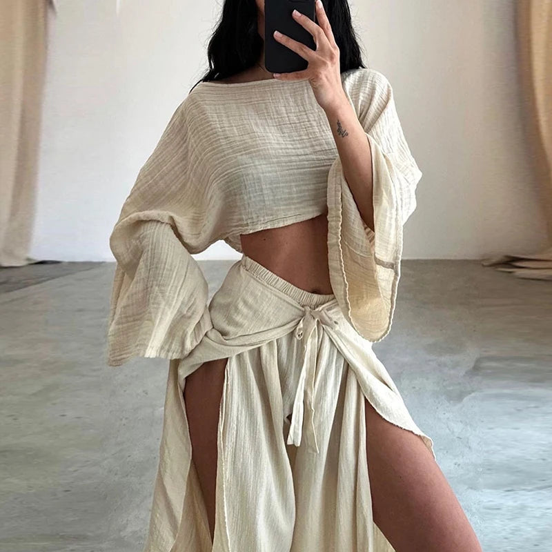Sun Tempo Linen Set