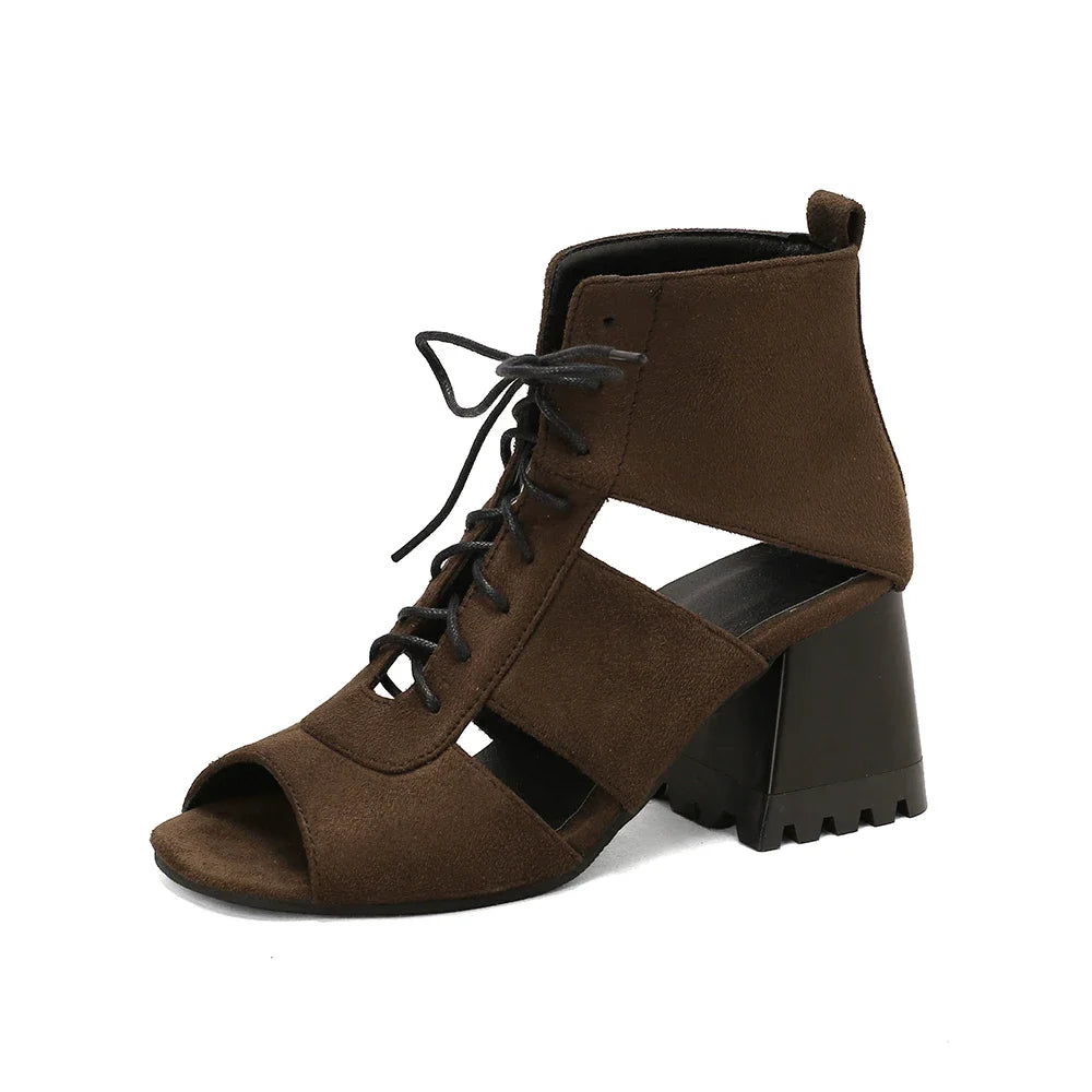 Cassia Cutout Sandals