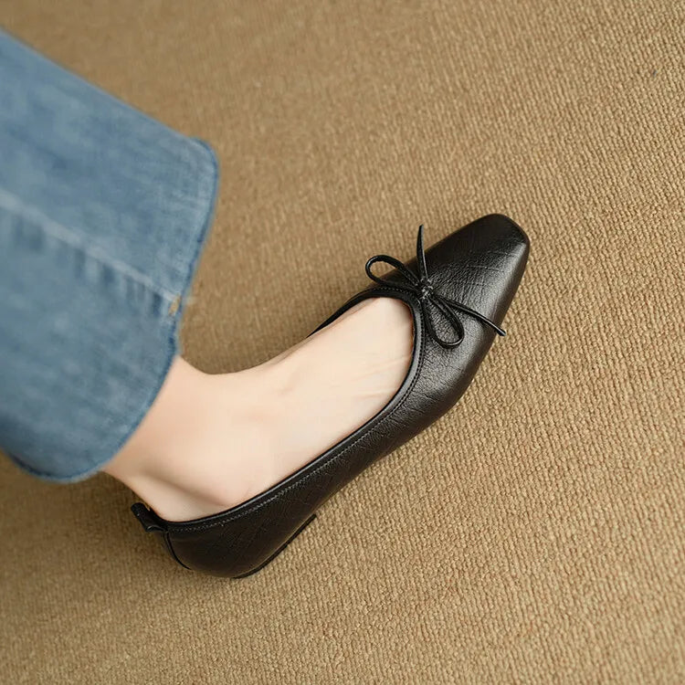 Mosaico Leather Flats