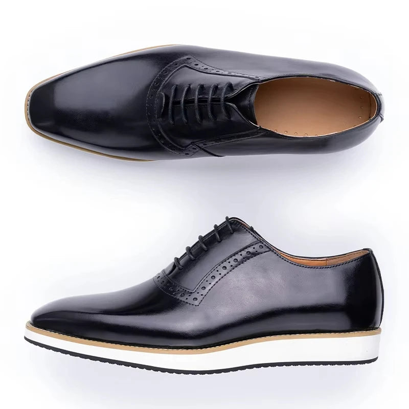 Ferrano Leather Oxfords