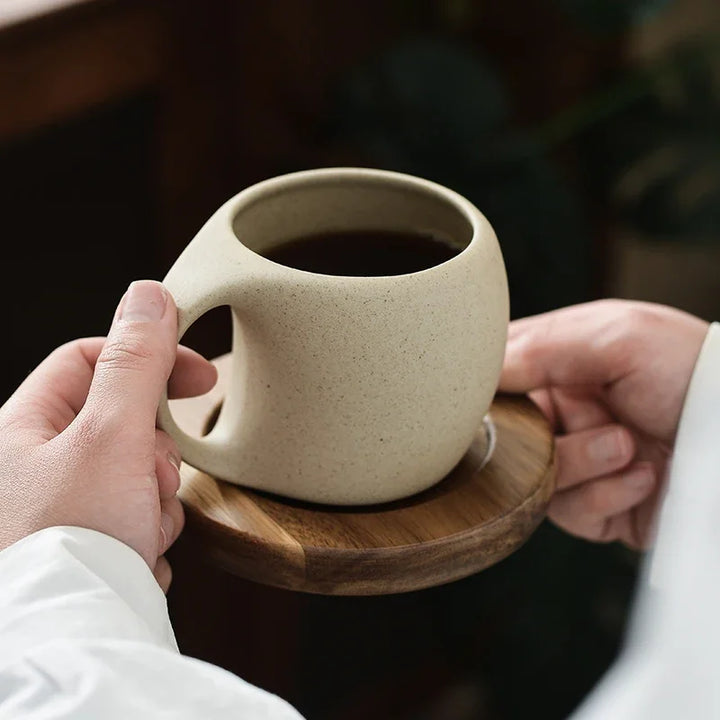 Earthen Ritual Cup & Saucer