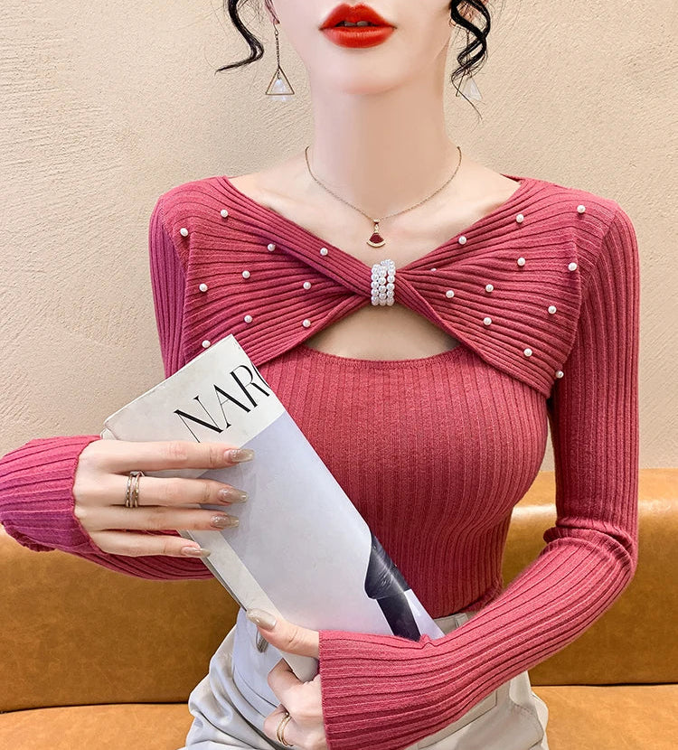 Monroe Pearl Knot Top