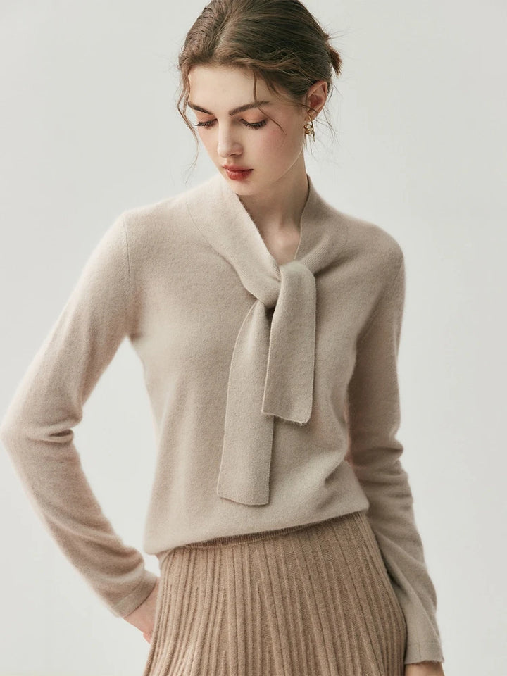 Simone Cashmere Knot Sweater
