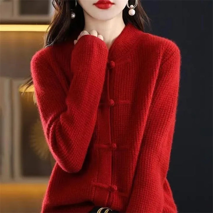 Saffron Heritage Knit Cardigan