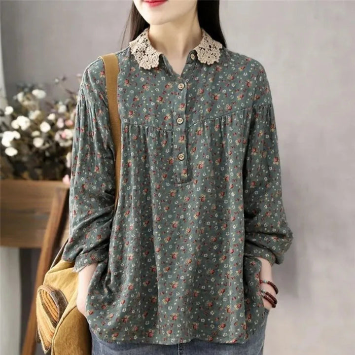 Fleur Linen Blouse