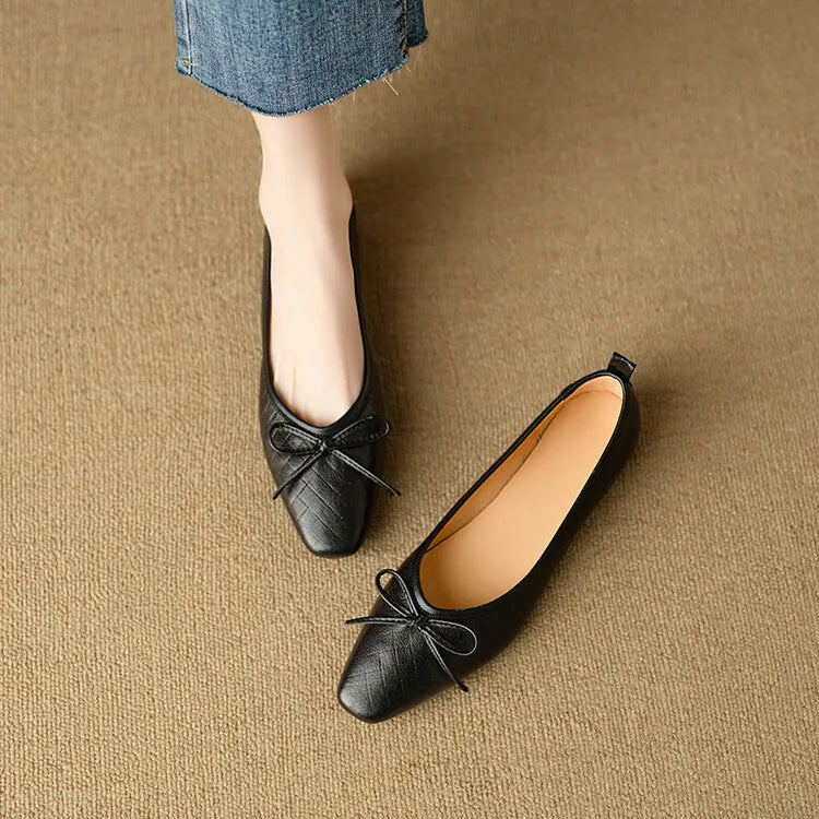 Mosaico Leather Flats