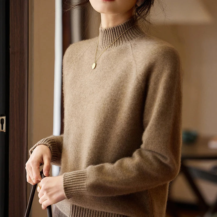 Meredith Merino Mockneck