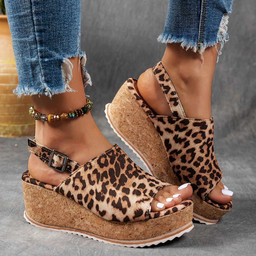 Sughera Cork Wedge Sandals