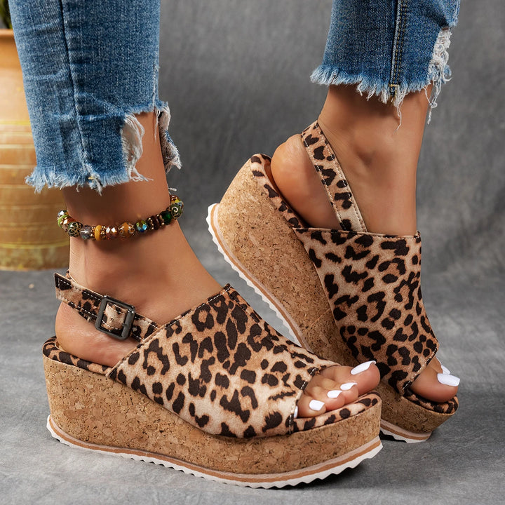 Sughera Cork Wedge Sandals