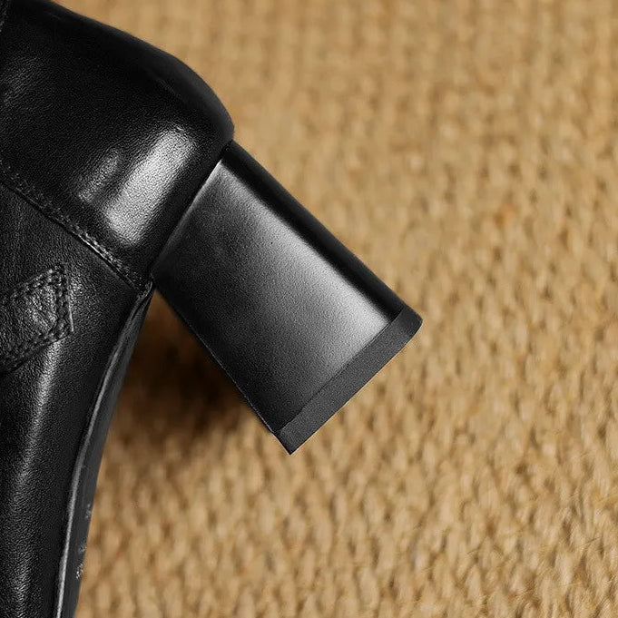 Montera Leather Heels