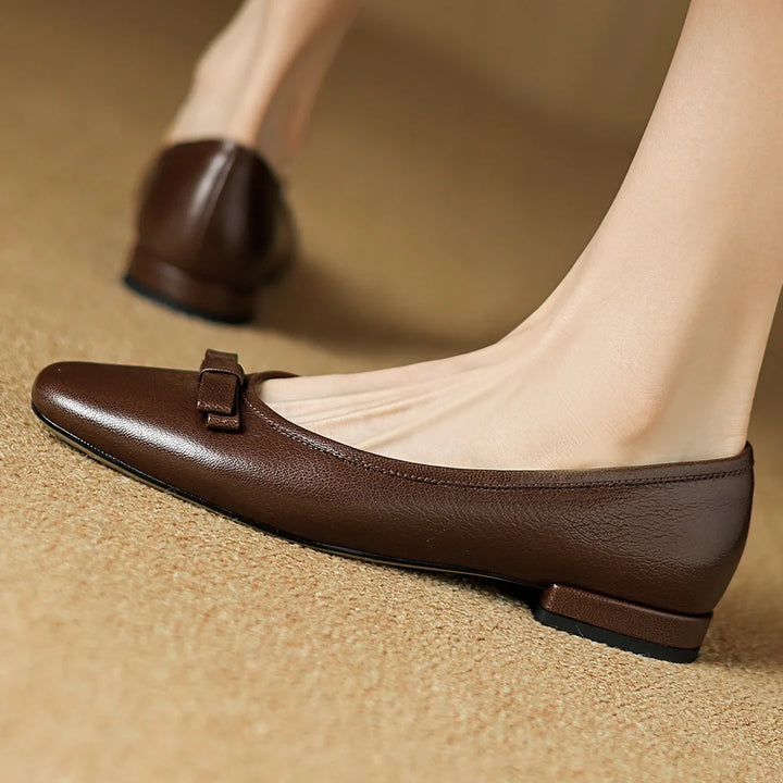 Alto Leather Flats