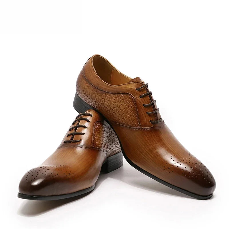 Lorenzo Italian Leather Oxfords