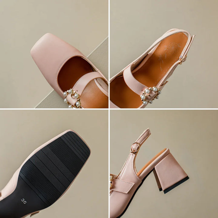 Grace Pearl Slingbacks