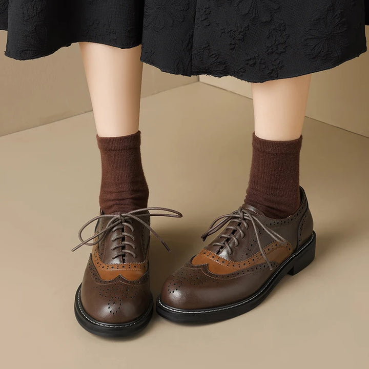 Tuxedo Wingtip Oxfords