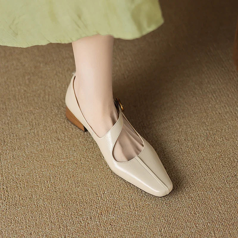 Colette Leather Mary Janes