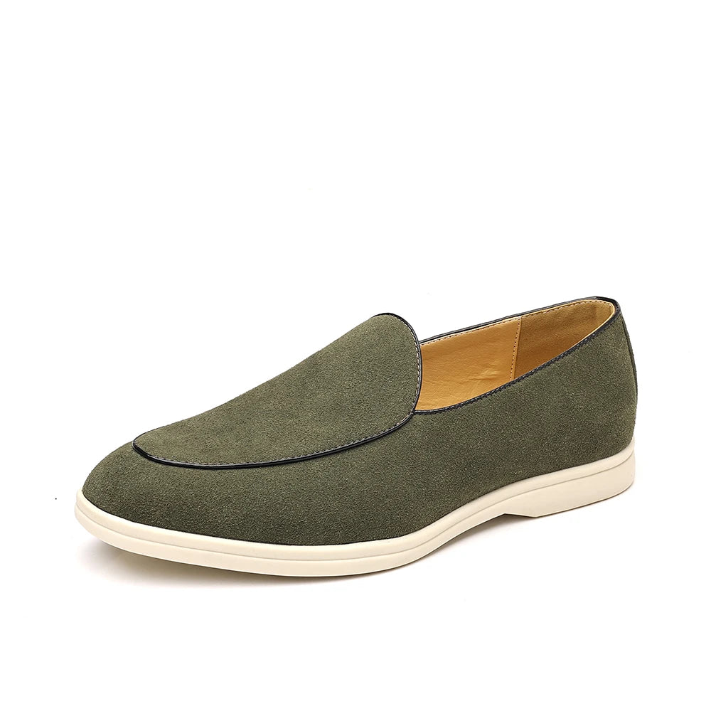 Armano Suede Slip Ons