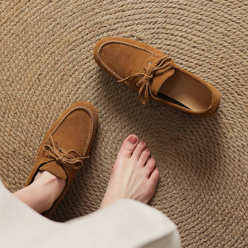 Maribel Leather Loafers