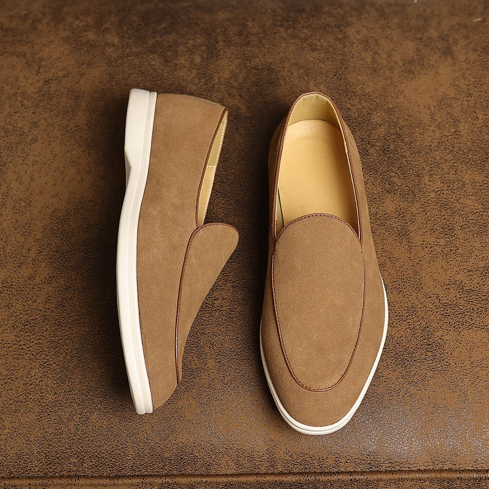 Armano Suede Slip Ons