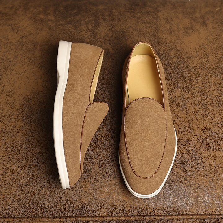 Armano Suede Slip Ons