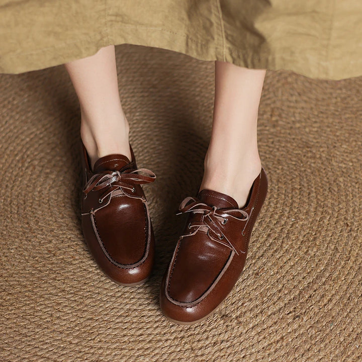 Maribel Leather Loafers