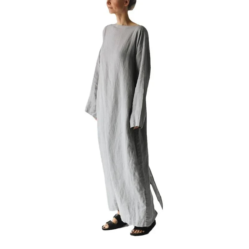 Solstice Linen Maxi Dress